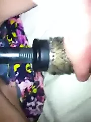 Dirty Slut Becky Fucking Her Wet Pussy With A Brush Big Clit Amateur