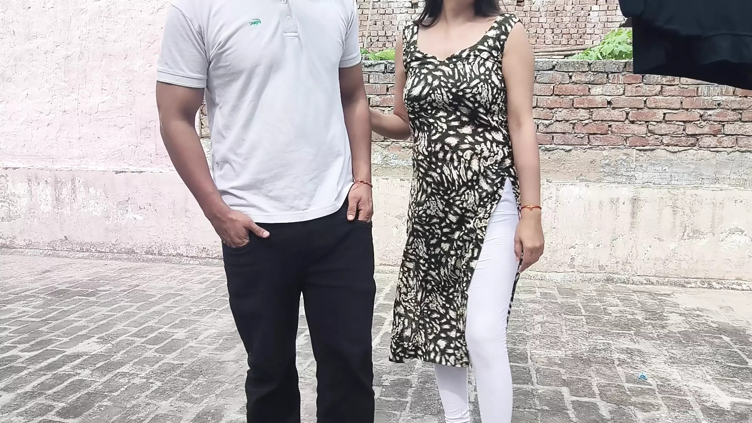 A Lovely Couple Dont Control Herself In Outdoor Terrace Sex In Hindi