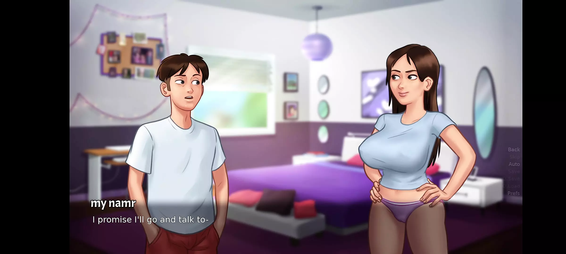 Desi Bhabi Dever Make Seen In Summertimesaga Game Porn Feat