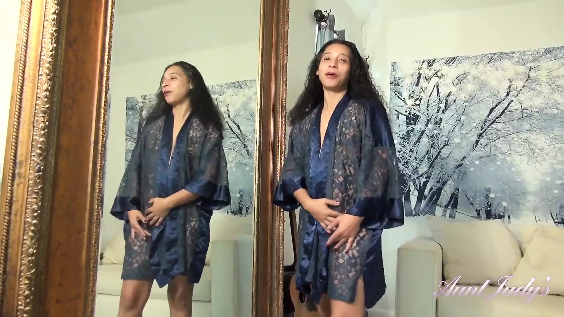 Auntjudys Hairy Ebony MILF Divine Gives You A Helping Hand POV XHamster
