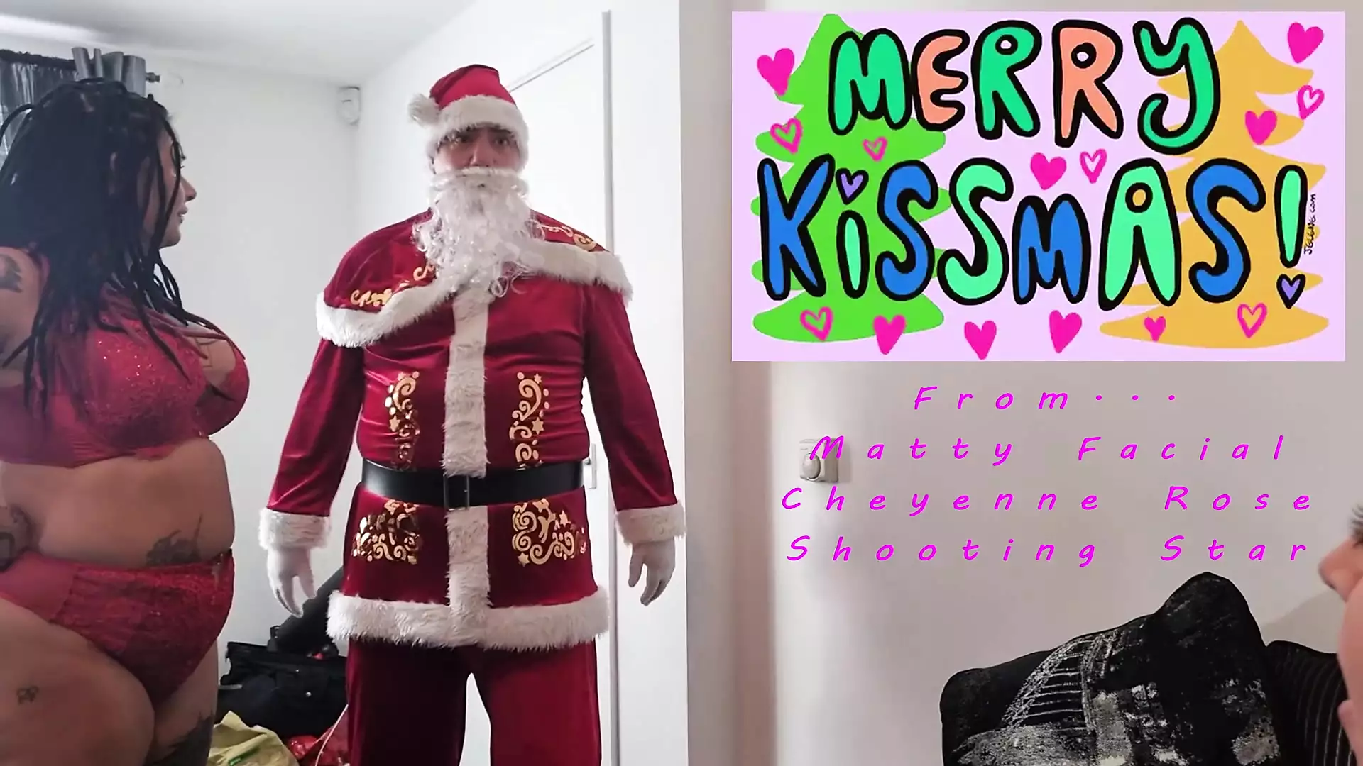 Bad Santa Memancut Ke Bandar Untuk Seks Bertiga Dengan Milf Panas