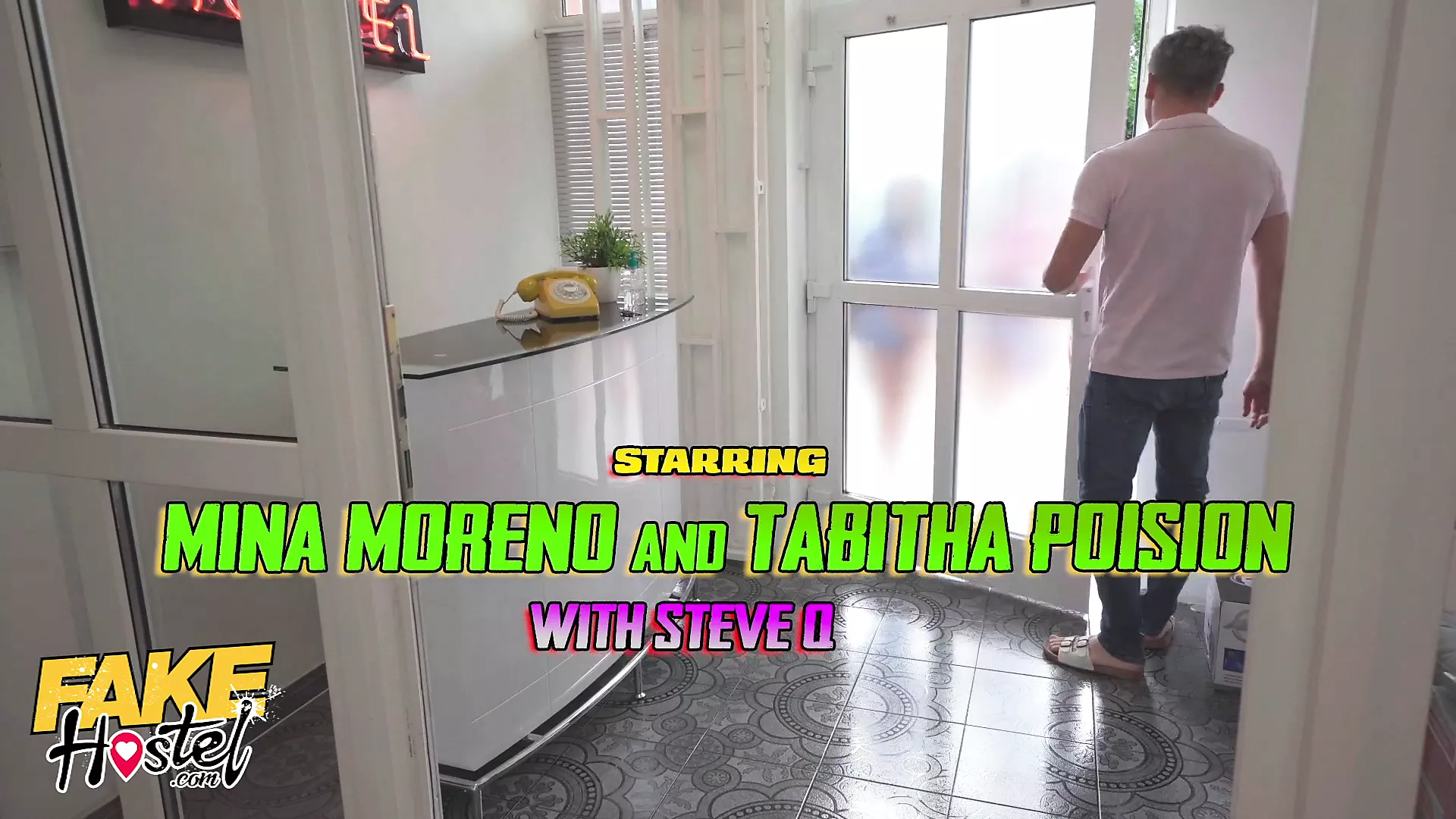 Fake Hostel Threesome With Manager Latina Skinny Babe European