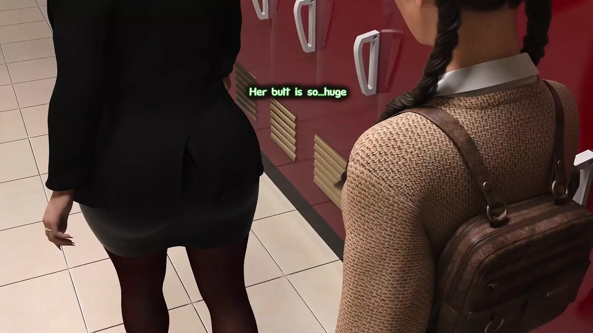 D3d serge3dx heiße gierige MILF verschlingt einen monströsen riesigen
