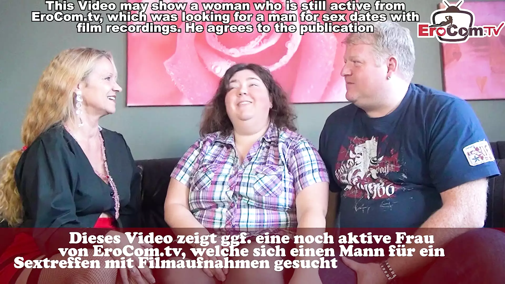 Chubby German Housewife Tries First Porn Casting With Her Husband