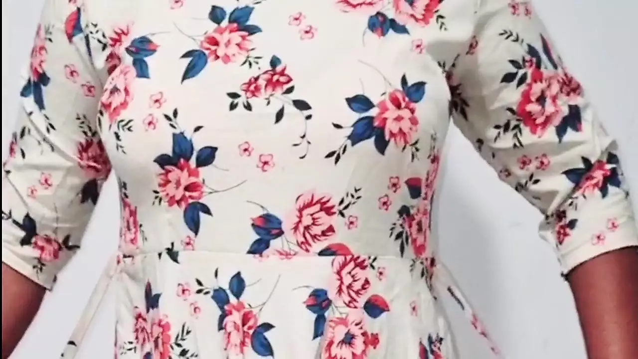 Sri Lankan Village Girl With Beautiful Frock And Sex Figure Asian