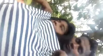 Desi Indian Lover Openly Boob Press Outdoors And Public Nudity Porn