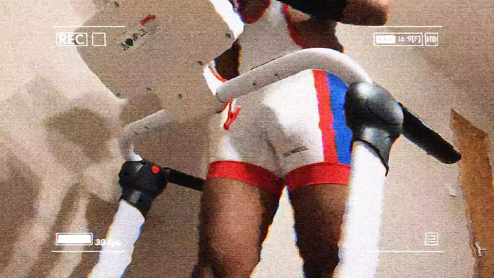 Treadmill Walk In White Wrestling Singlet Bulge Gay XHamster