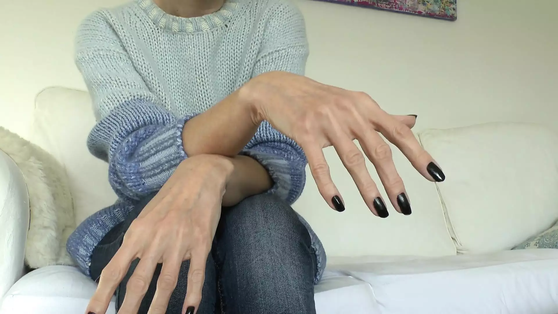 Lady Victoria Valente Black Sexy Fingernails German Porn By FapHouse