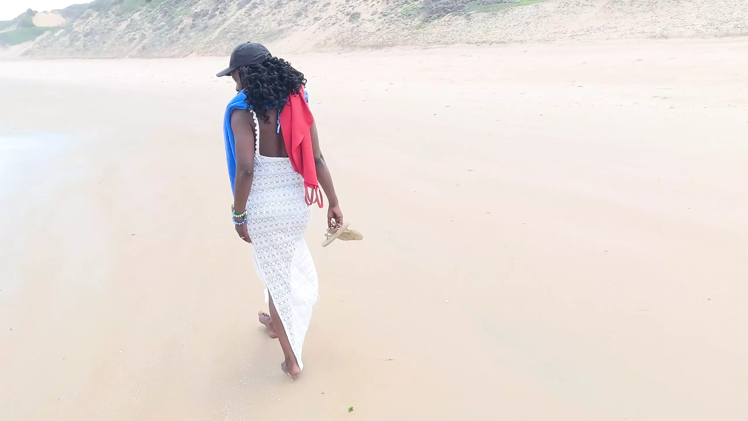 Black MILF Gets Picked Up At The Beach African Porn Feat Black Swan