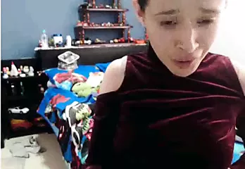 Girl Show Her Tits In A Strange Open Front Bra Webcam Porn XHamster