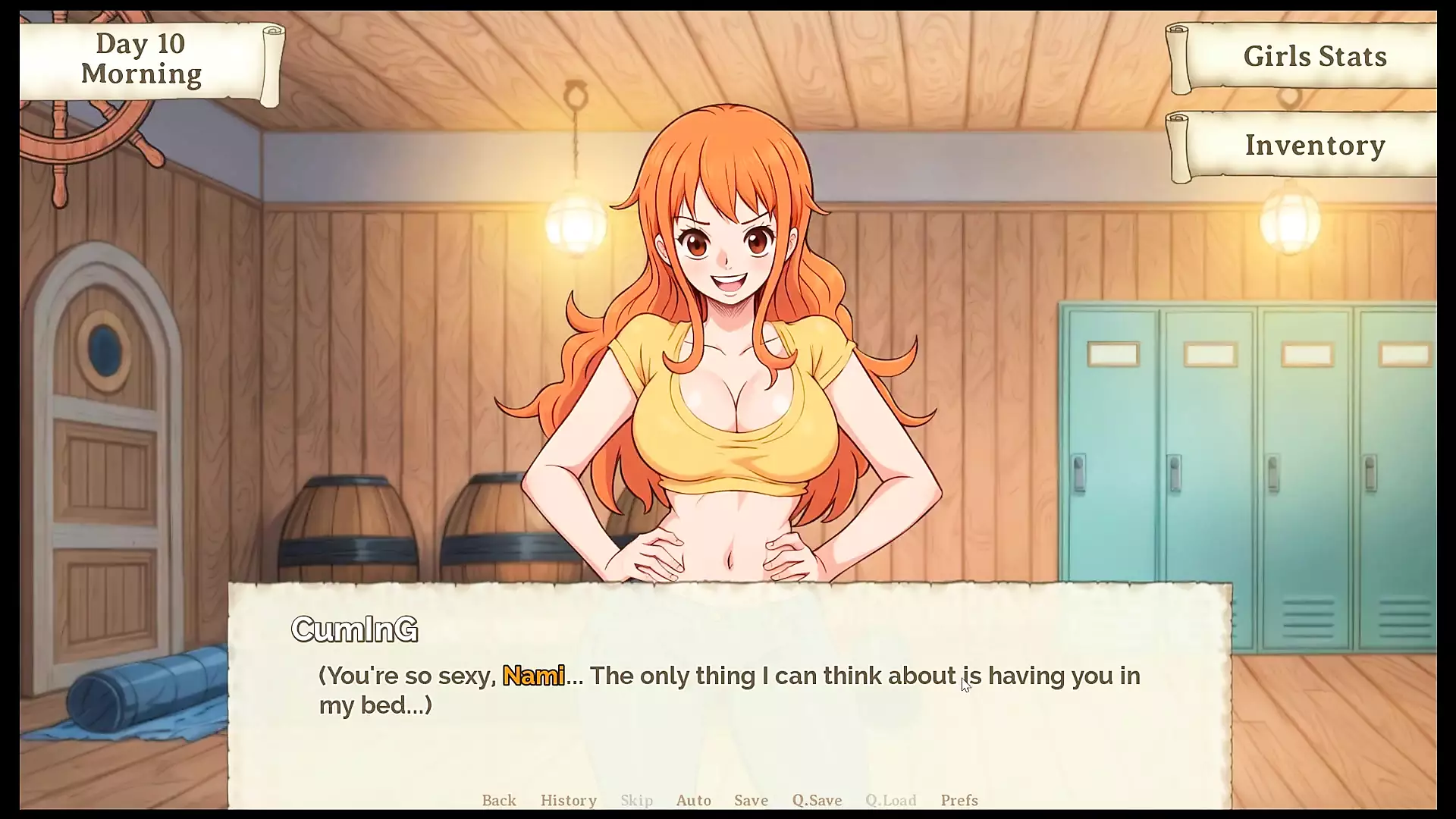 Lusty Buccaneers Parody Hentai Game Ep 3 Primo Pompino Pagato Per Nami