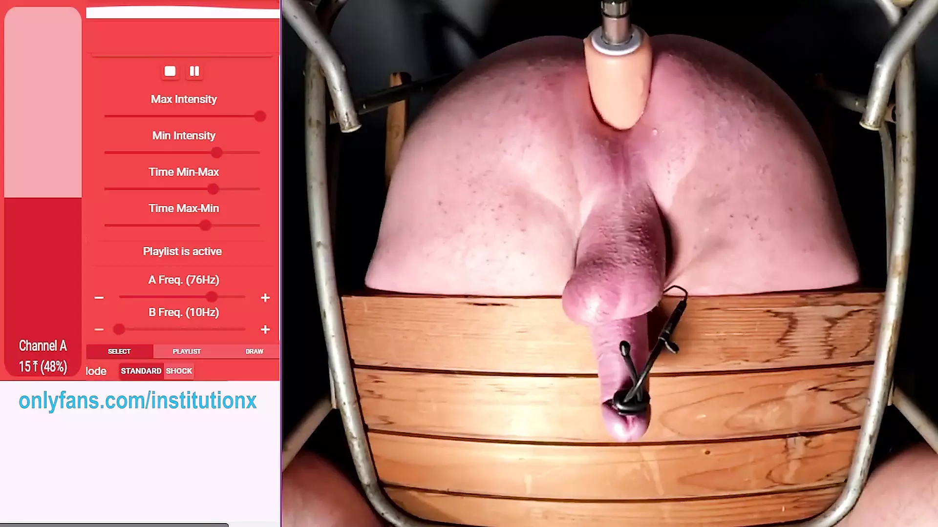 3 Orgasmi Impalati Su Un Dildo Legato Alla Sedia Sessione Di Mungitura