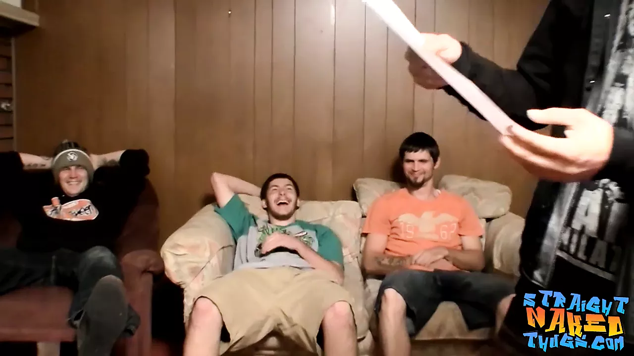 Straight Guys Lex Lane And Daniel Delong Masturbate In Group Gay Big