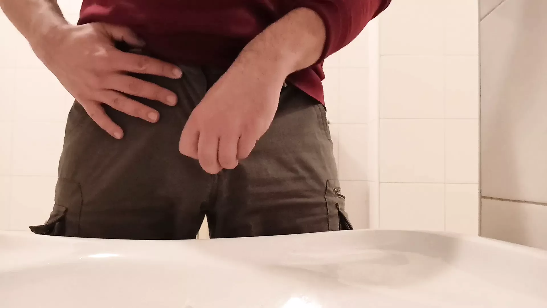 Pissing In A Public Toilet Sink Gay Porn 10 XHamster