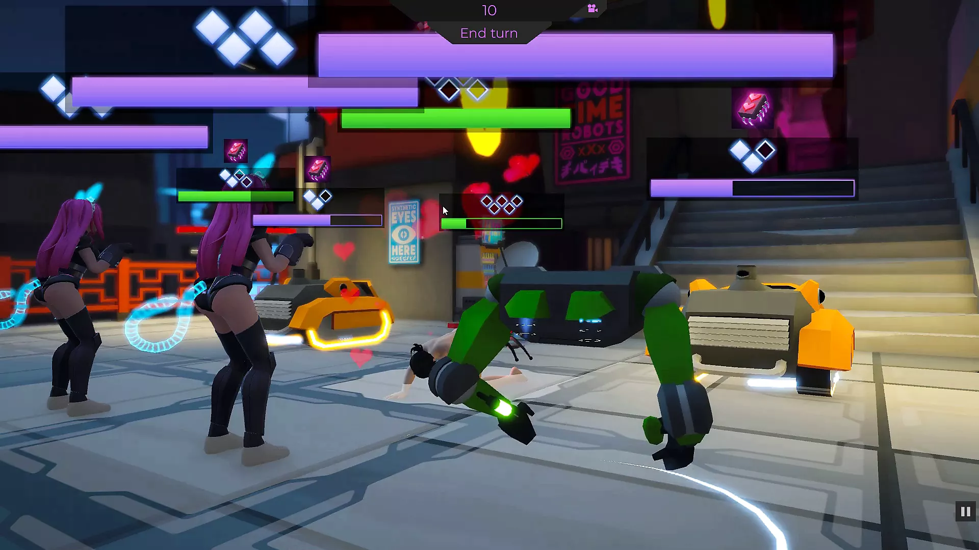 Cyberpinktactics Sfm Hentai Game Ep Big Turrets Big Dick Catfight