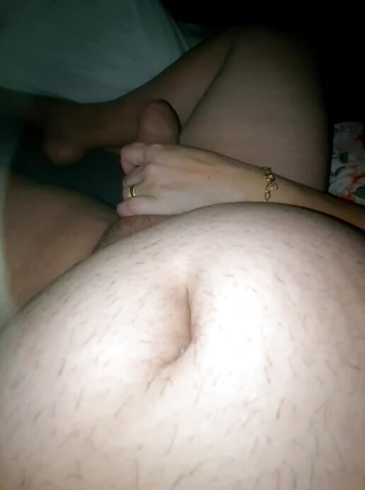 Step mom finger pussy while handjob step son dick