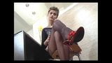 Diana en collants noirs snapshot 6