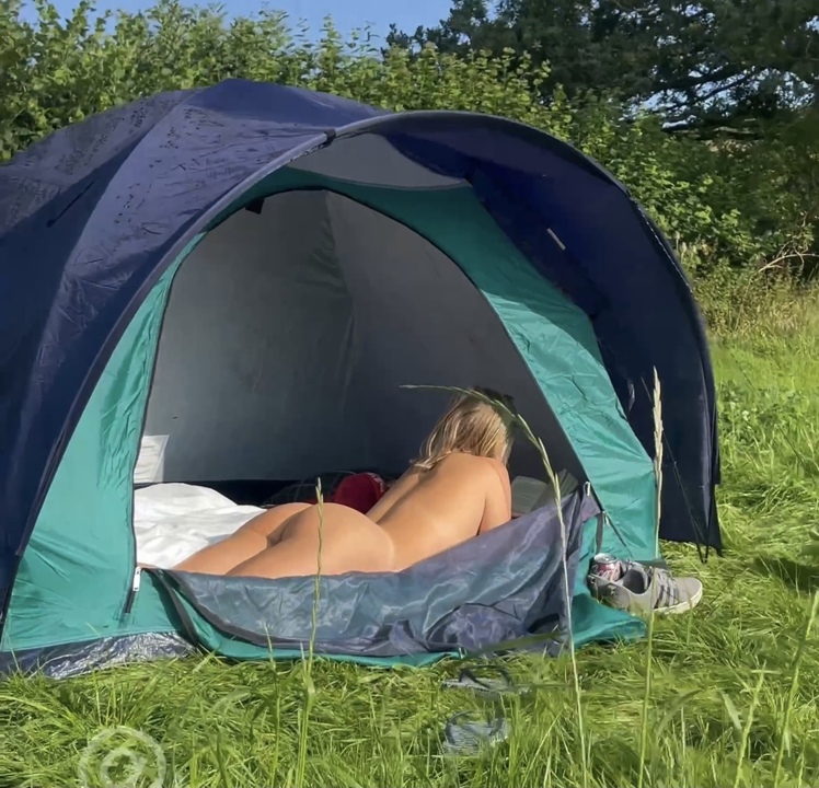 young-swedish-hotwife-camping-alone-naked-in-tent-feat-youngnordicfox
