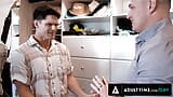 ADULT TIME - Devin Franco ALMOST CAUGHT Receiving ANAL CREAMPIE From Gay Stepbro-In-Law! FULL SCENE snapshot 3