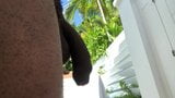 Uncut BBC by the pool snapshot 1