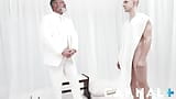 MasonicBoys - Innocent boy barebacked by suited DILF in horny ritual snapshot 3