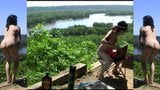 Naked ass flashing on the Mississippi with Marcia Fannie snapshot 10