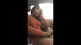 She is a black girl cumming inside the uber car ride home snapshot 9