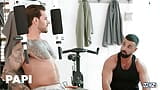 Horny Guys Papi Kocic & Giuspel Take A Break From Their Workout For A Quick Fuck At The Gym - PAPI snapshot 1