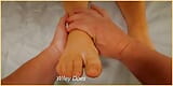 Wifey gets her feet and toes massaged snapshot 6