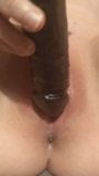 Amateur self fuck with black dildo snapshot 2