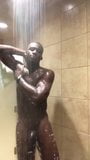 hot black huge cock in the shower snapshot 4