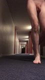 Public nude hotel hallway snapshot 10