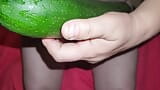 Huge Squash Makes My Cunt Squirt Like A Fountain. snapshot 2