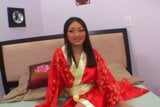 Азиатскую китайскую красотку Evelin Lin трахнули в ее спальне snapshot 4