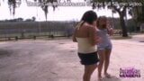 Two Freaks Get Naked On A Public Playground snapshot 1