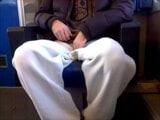 Train Wank 4 - Justanotherme84 masturbating on a moving train snapshot 1