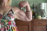 Granny Bicep Pumping & Flexing snapshot 6