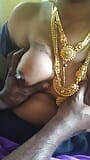 Tamil couple boobs sucking in erotic snapshot 16