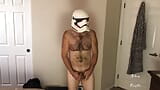 Stormtrooper Tries On Panties Striptease snapshot 7