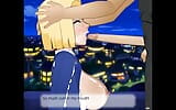 Android 18 Feeds on a Big Cock with Her Throat - Sdt snapshot 15