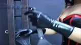 Femdom latex strapon snapshot 3