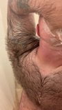 Hairy Bear Taking Shower snapshot 5