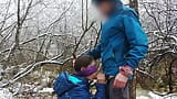 Public Blowjob And Cum Swallow Near The Mountain River snapshot 11