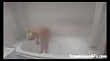 Lilu showers in bathtub POV snapshot 11