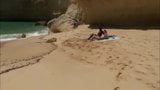 Fucking two sexy chisk on the beach. Interracial fuck snapshot 6