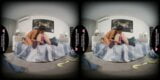 Solo girl Katty West and Maya Stone made love, in VR snapshot 10