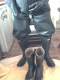 A good rubber piss and a nice wank. snapshot 4