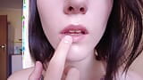 होंठ, जीभ और मुंह की कामुकता छेड़ना snapshot 4