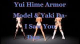 Yui Hime 갑옷 모델 &amp; Yaki da-i 네가 춤추는 걸 봤어 snapshot 1