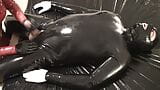 Latex Danielle and her oral session second angle. Full Video snapshot 19